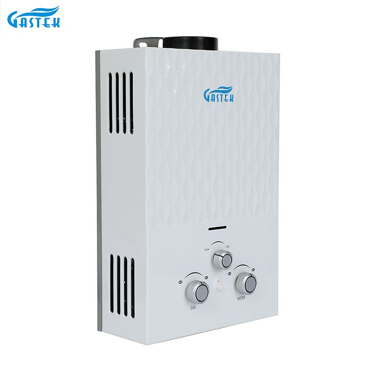 ရေချိုးခန်းအတွက် Flue Type Wall Mounted LPG Tankless Instant Gas ရေပူရေပူပေးစက်