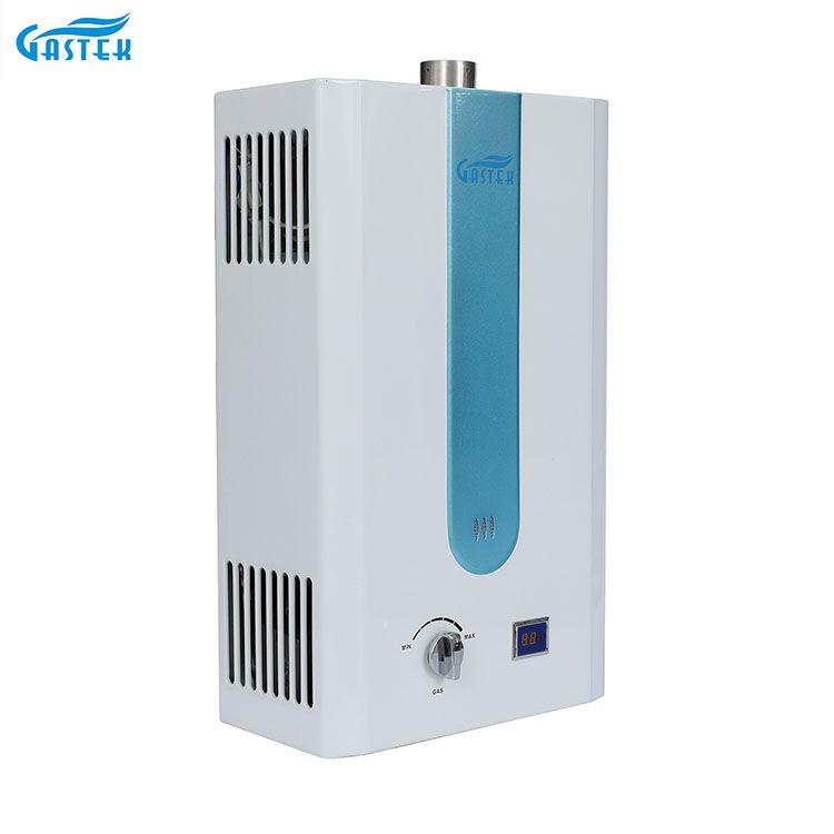 Boiler Flue Type Wall Mounted Shower LPG Natural Gas Geyser for Shower Bathing