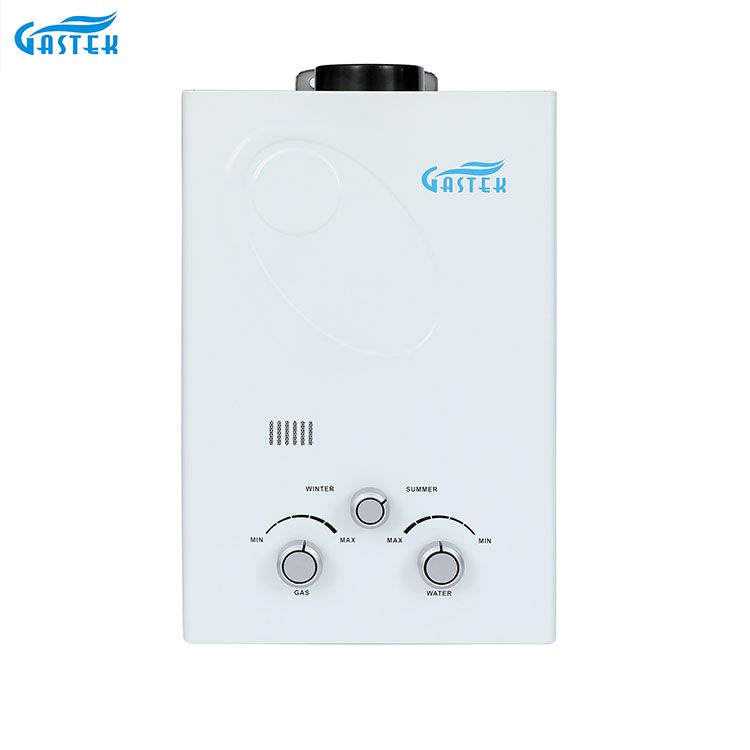 Flue Type Wall Mounted 6L 10L 12L 16L 20L LPG ရေချိုးခန်းအတွက် Instant Gas Water Heater