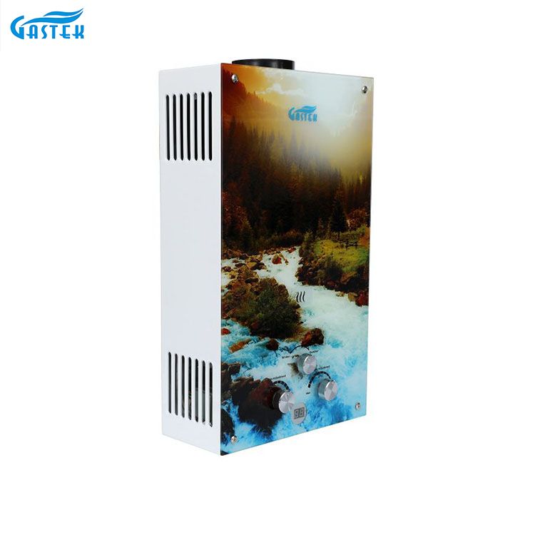 ရေချိုးခြင်းအတွက် ရေချိုးရန်အတွက် Flue Type Wall Mounted Instant Gas Water Heater